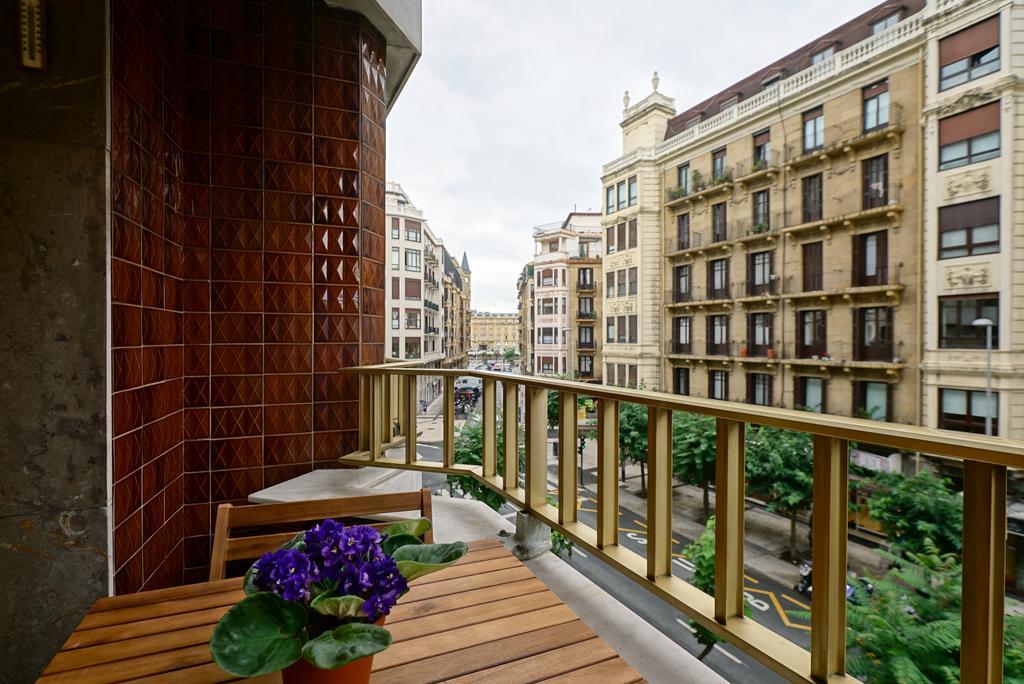 Apartamento Zurriola Luxury - Surf Beach Con Aire Acondicionado San Sebastian Ngoại thất bức ảnh