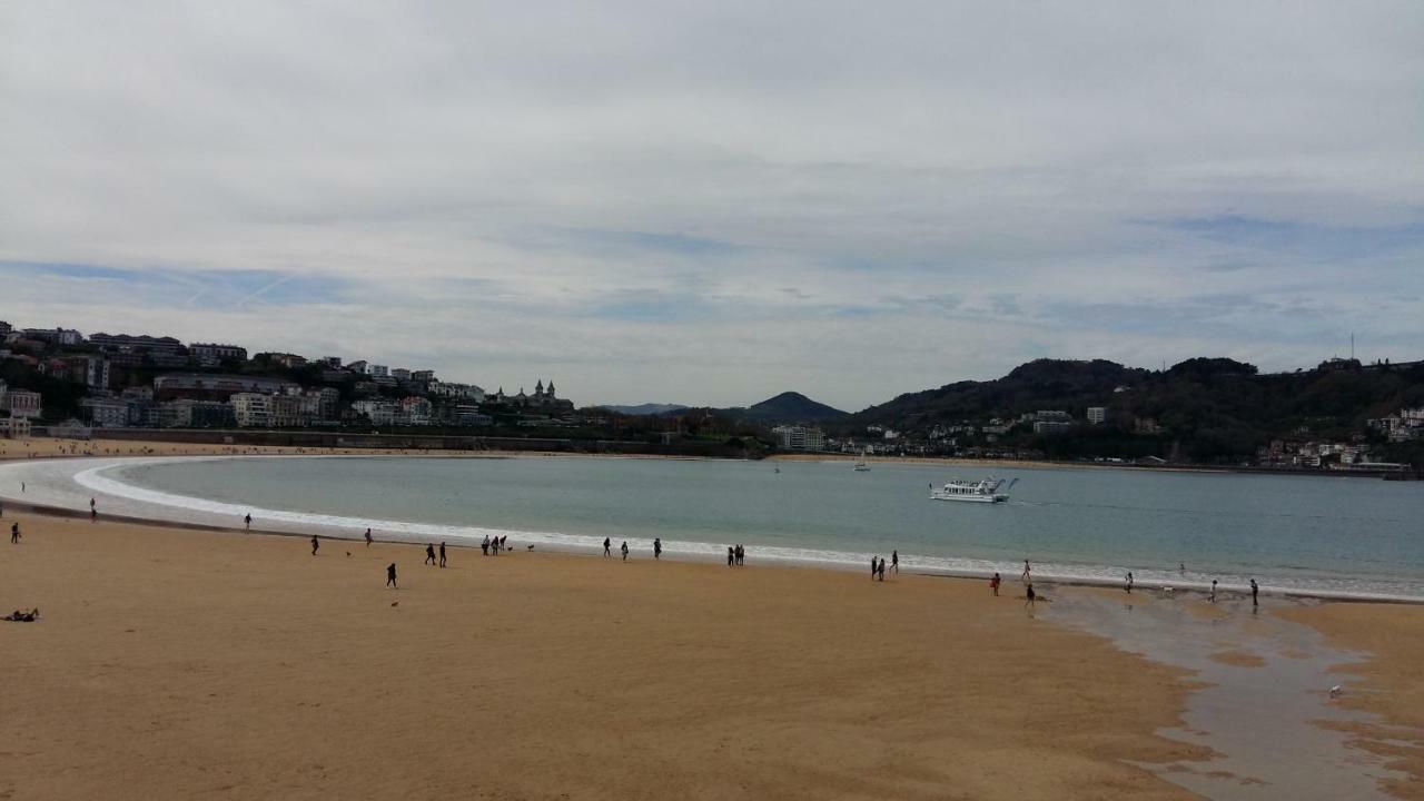 Apartamento Zurriola Luxury - Surf Beach Con Aire Acondicionado San Sebastian Ngoại thất bức ảnh