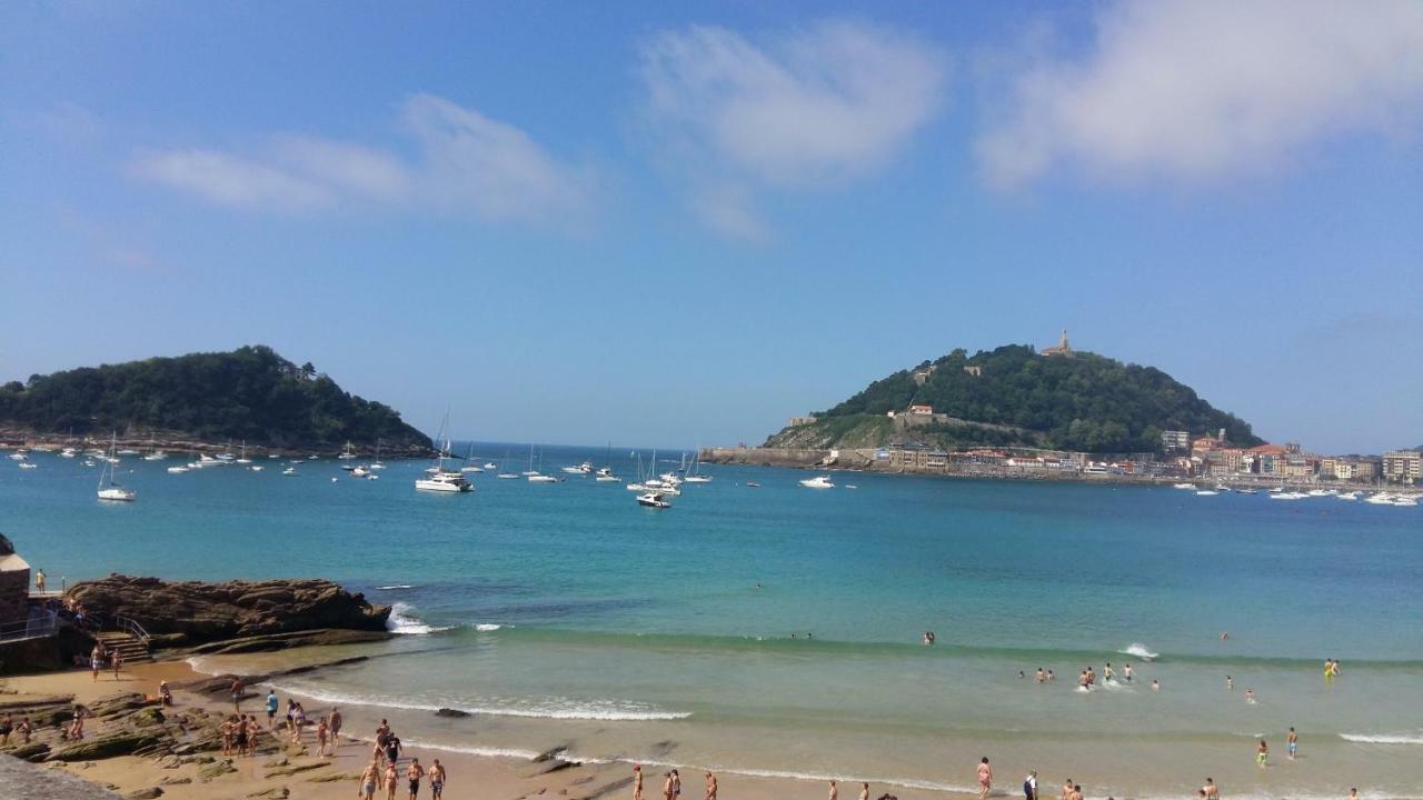 Apartamento Zurriola Luxury - Surf Beach Con Aire Acondicionado San Sebastian Ngoại thất bức ảnh